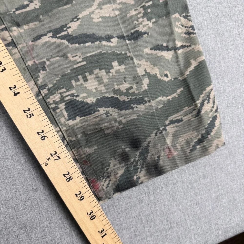 US Air Force DSCP Mens Tiger Stripe Digital Camo Cargo Pants 32S Military